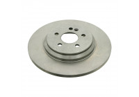 Disco de freno trasero 24350 FEBI