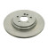 Disco de freno trasero 24350 FEBI