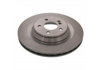 Disco de freno trasero 26403 FEBI