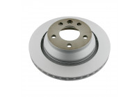 Disco de freno trasero 28164 FEBI