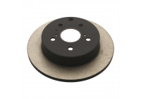 Disco de freno trasero 29353 FEBI