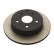 Disco de freno trasero 29353 FEBI