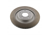 Disco de freno trasero 36454 FEBI