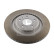 Disco de freno trasero 36454 FEBI, Miniatura 2