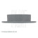 Disco de freno trasero ADC44353 Blue Print, Miniatura 4
