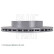 Disco de freno trasero ADC44385 Blue Print, Miniatura 4