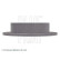 Disco de freno trasero ADG04345 Blue Print, Miniatura 4
