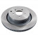 Disco de freno trasero ADN143161 Blue Print