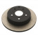 Disco de freno trasero ADT343207 Blue Print