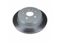 Disco de freno trasero ADT343291 Blue Print