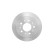 Disco de freno trasero BD1002 Bosch