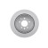 Disco de freno trasero BD1025 Bosch, Miniatura 3