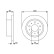 Disco de freno trasero BD1221 Bosch, Miniatura 5