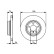 Disco de freno trasero BD1281 Bosch, Miniatura 4