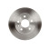 Disco de freno trasero BD159 Bosch