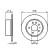 Disco de freno trasero BD159 Bosch, Miniatura 5