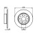 Disco de freno trasero BD394 Bosch