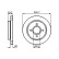 Disco de freno trasero BD524 Bosch, Miniatura 5