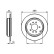 Disco de freno trasero BD646 Bosch, Miniatura 5