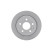 Disco de freno trasero BD772 Bosch
