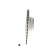 Disco de freno trasero BD898 Bosch, Miniatura 2