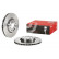 Disco de freno trasero delantero 09.9632.14 Brembo, Miniatura 3