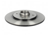 Disco de freno trasero DF2706 TRW