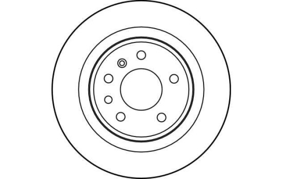 Disco de freno trasero DF2714 TRW, Imagen 3