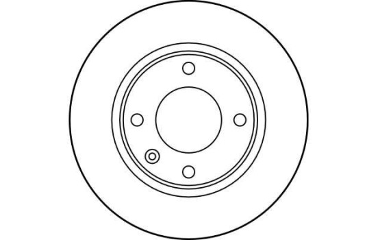 Disco de freno trasero DF2799 TRW, Imagen 2