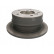Disco de freno trasero DF4087S TRW