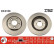Disco de freno trasero DF4106 TRW, Miniatura 2