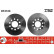 Disco de freno trasero DF4186 TRW, Miniatura 2
