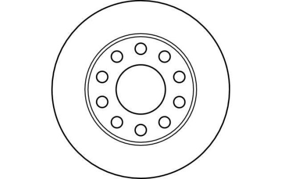 Disco de freno trasero DF4186 TRW, Imagen 3