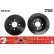 Disco de freno trasero DF4191 TRW, Miniatura 2