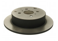 Disco de freno trasero DF4335 TRW