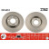 Disco de freno trasero DF4351 TRW, Miniatura 3