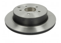 Disco de freno trasero DF4353 TRW