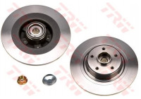 Disco de freno trasero DF4413BS TRW