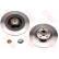 Disco de freno trasero DF4413BS TRW