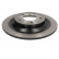 Disco de freno trasero DF4468 TRW