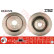 Disco de freno trasero DF4472S TRW