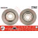 Disco de freno trasero DF4479 TRW