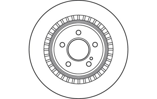 Disco de freno trasero DF4916S TRW, Imagen 4