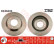 Disco de freno trasero DF4943S TRW