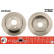 Disco de freno trasero DF6029 TRW, Miniatura 3