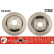 Disco de freno trasero DF6048 TRW, Miniatura 3