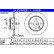 Disco de freno ventilado Powerdisc 24.0310-0251.1 ATE, Miniatura 2