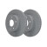 Disco de freno ventilado Powerdisc 24.0322-0162.1 ATE, Miniatura 3
