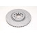 Disco de freno ventilado Powerdisc 24.0325-0123.1 ATE