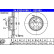 Disco de freno ventilado Powerdisc 24.0325-0160.1 ATE, Miniatura 2